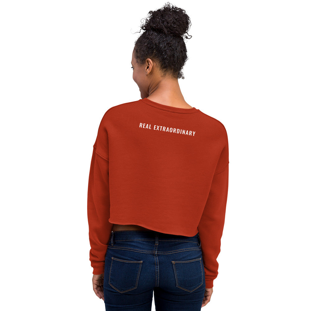 Bold Beauty Crop Sweatshirt