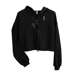 Bold Beauty Crop Hoodie