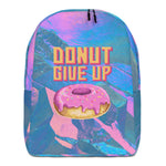 Donut Give Up Minimalist Backpack