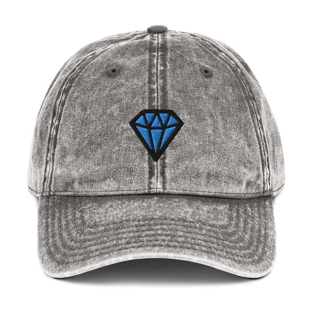Diamond Vintage Cotton Twill Cap