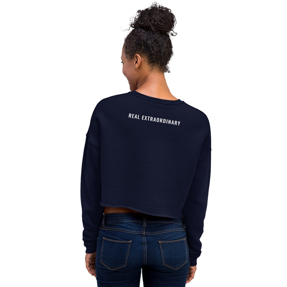 Bold Beauty Crop Sweatshirt