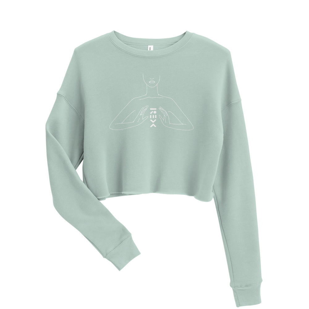 Bold Beauty Crop Sweatshirt